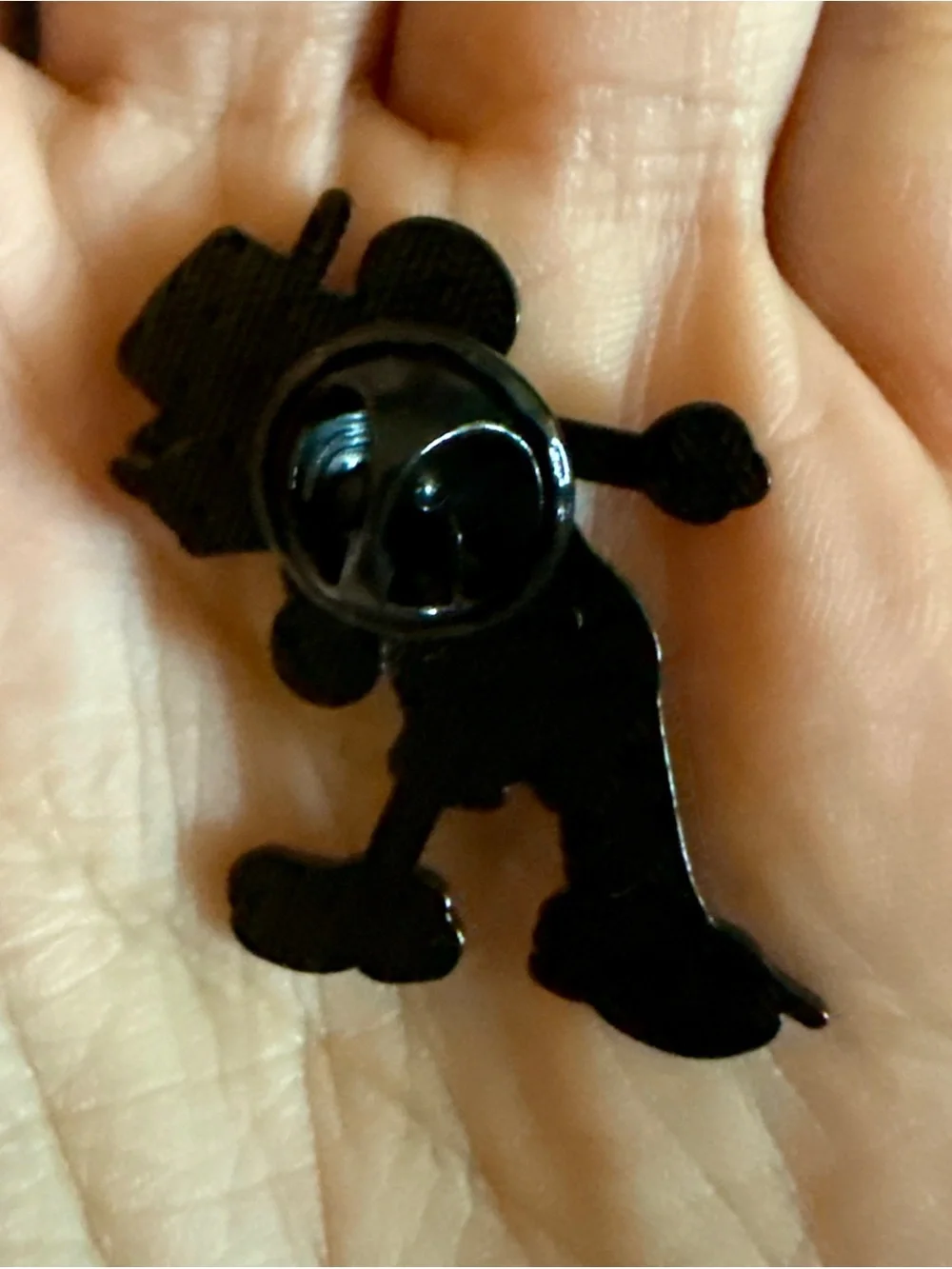 Set Of 5 Retro Steamboat Willie Disney Mickey Mouse Black & White Enamel Pins